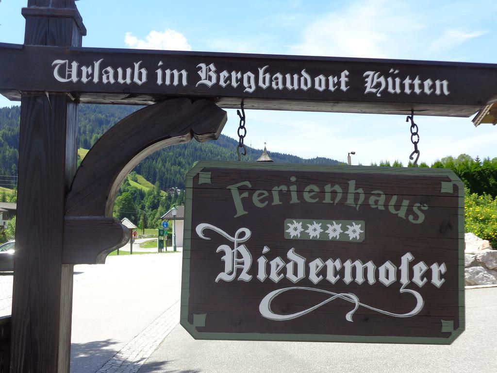 Ferienhaus Niedermoser Leogang Dış mekan fotoğraf