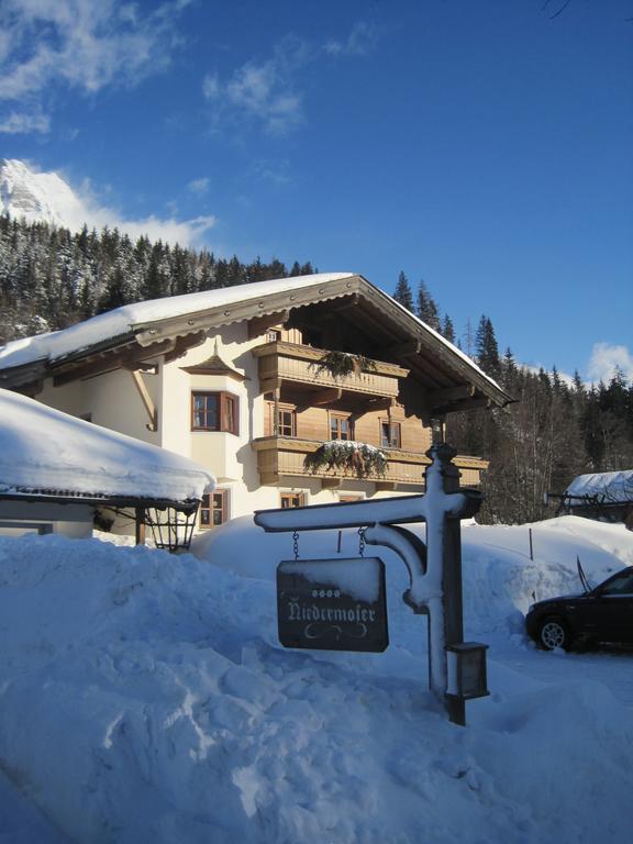 Ferienhaus Niedermoser Leogang Dış mekan fotoğraf